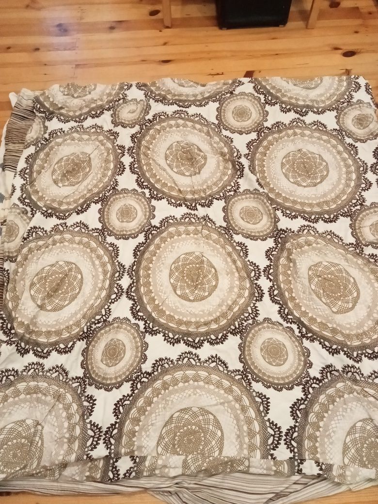 Trzy komplety bawełnianej pościeli 200x200 Ikea