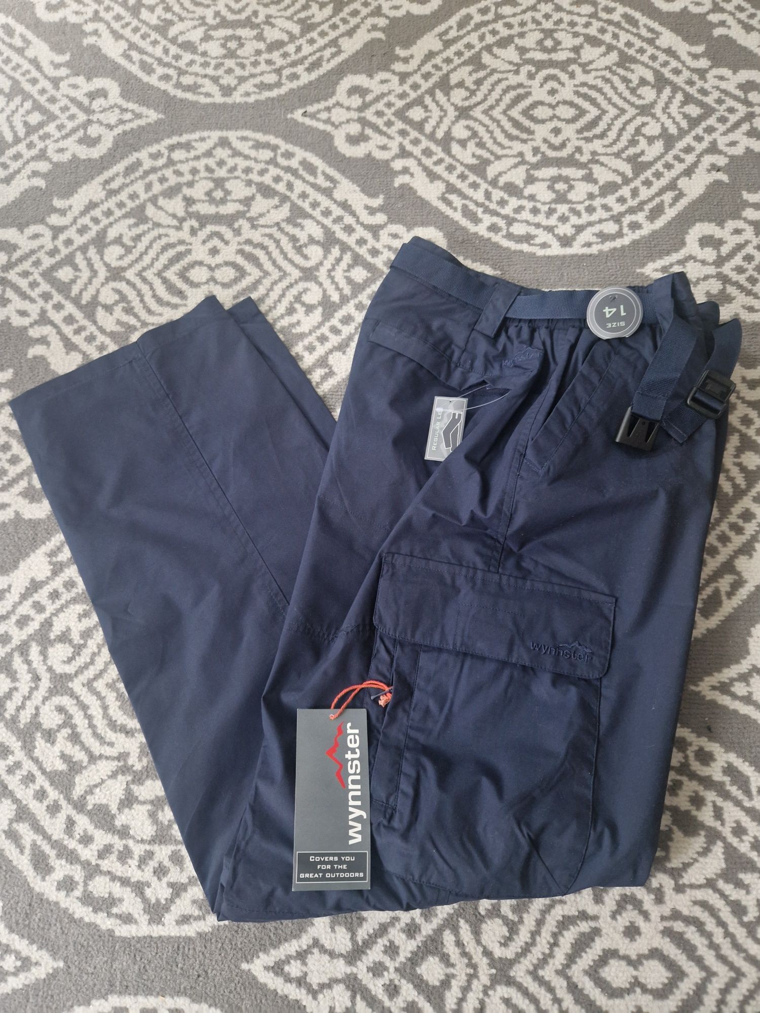 Spodnie trekkingowe Wynnster r. 40, L nowe