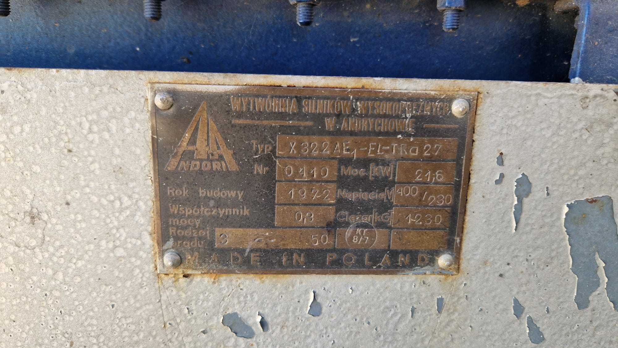 Agregat prądotwórczy Andoria 21kW