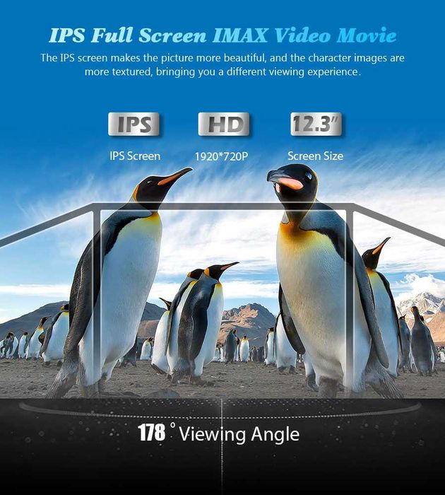 Auto Rádio  Android 14 Classe B W246 e Classe E W207 12.3" (2 Portas)