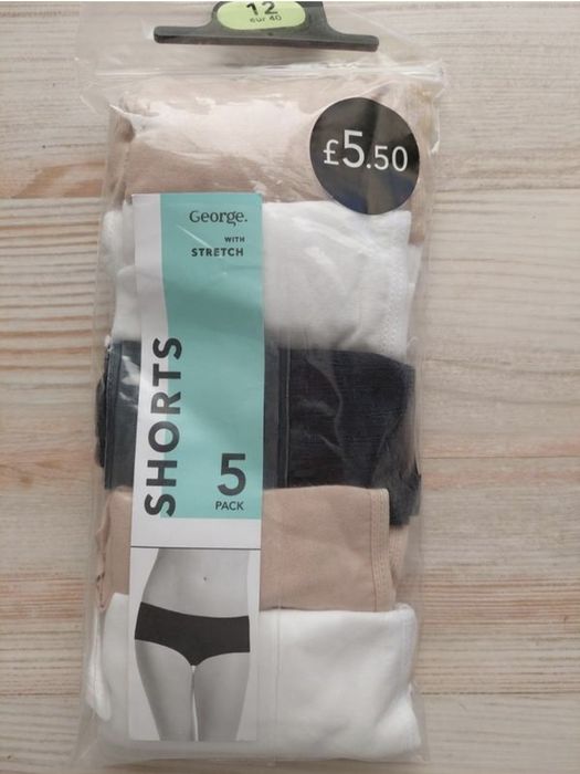 Трусики шортики George размер 12 хлопок