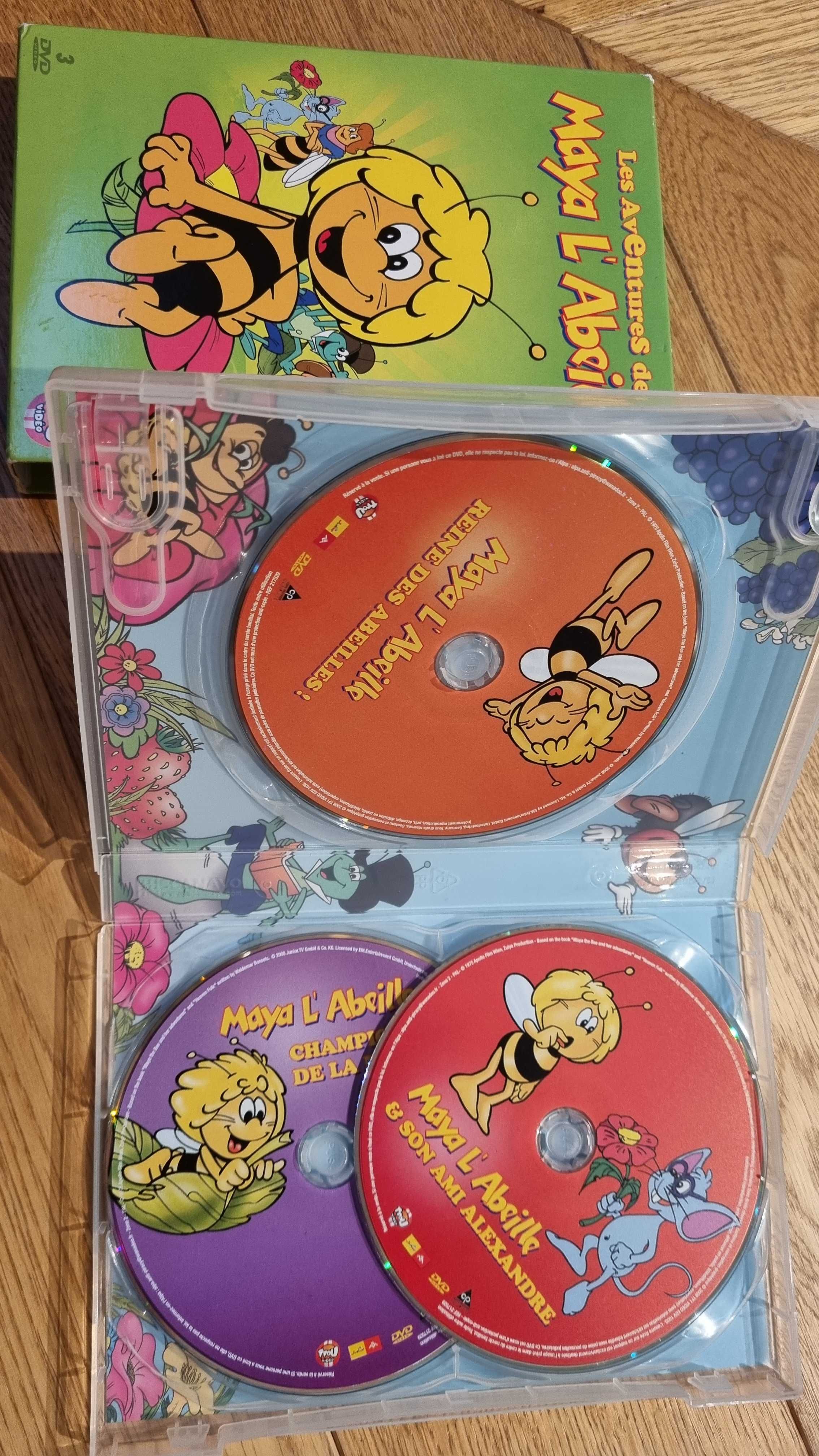 Maya l'abeille pszczółka maja dvd tylko po francusku 3 płyty