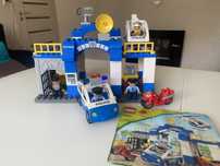 Lego Duplo 5681 posterunek policji - komisariat, pojazdy, figurki