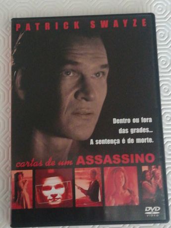 Dvd Cartas de um assassino Patrick Swayze