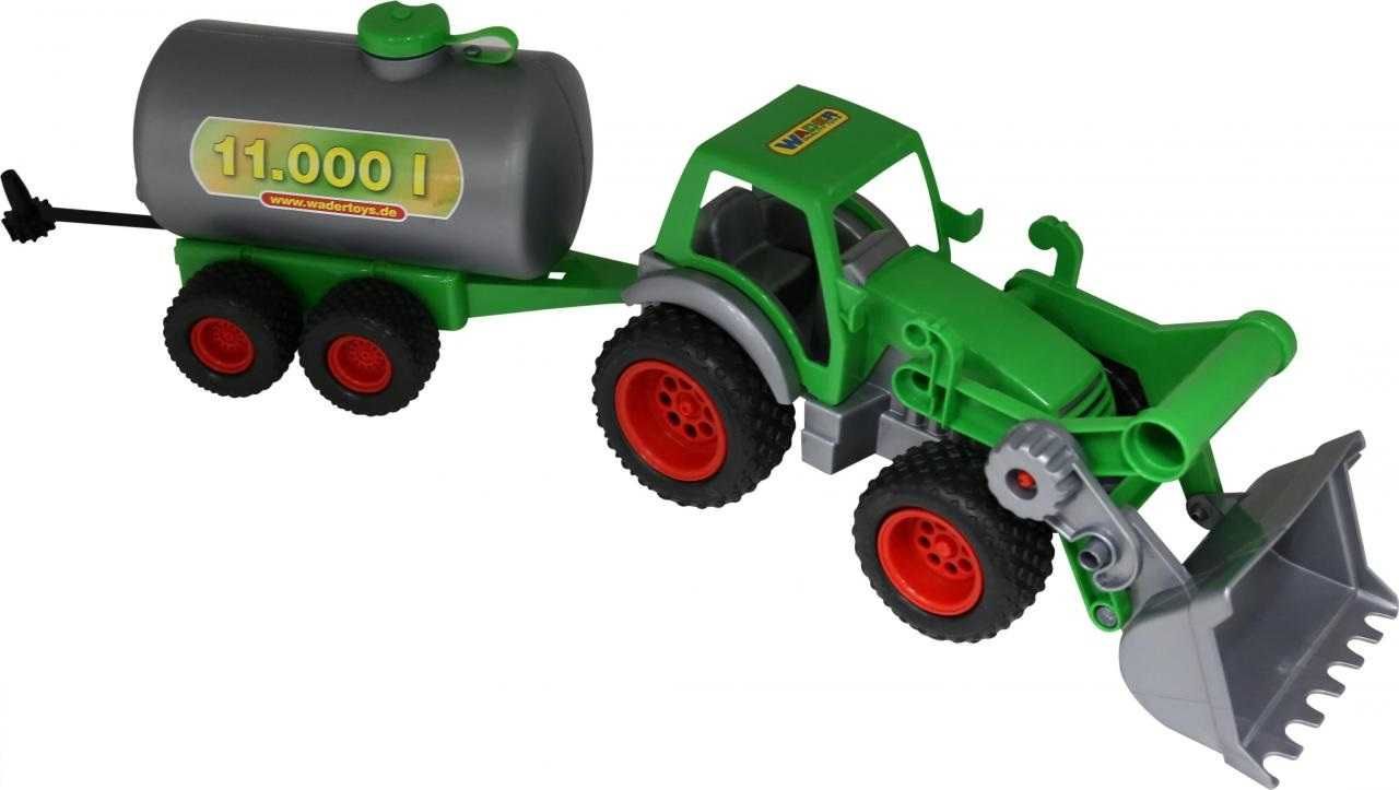 WADER 8794 Traktor z ładowarką + CYSTERNA FARMER