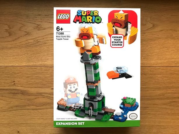 Klocki LEGO Super Mario 71388 Boss Sumo Bro i przewracana wieża - NOWE