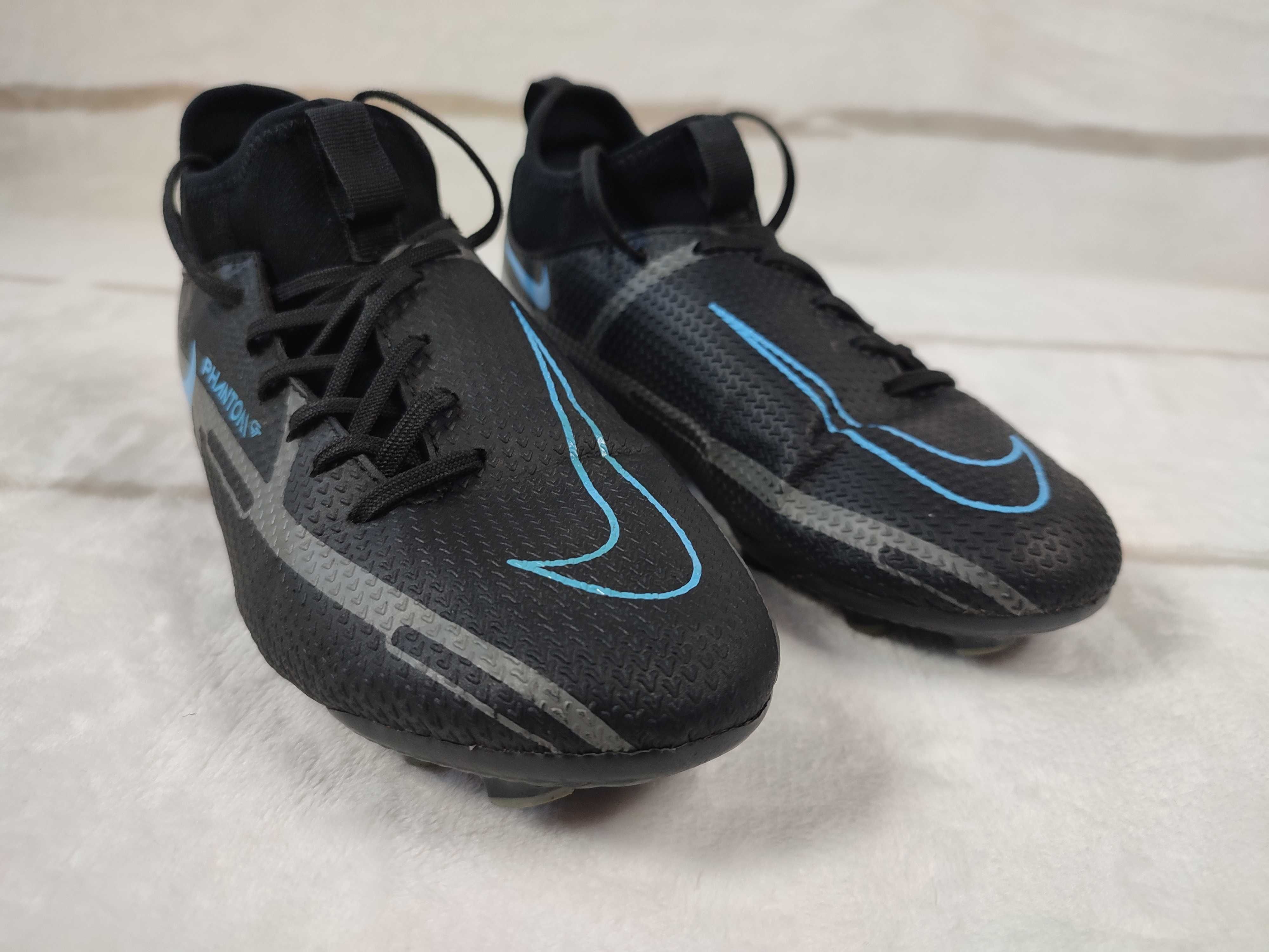 Детские бутсы с носком, копы Nike Phantom GT, р 33 - стелька 20,5 см