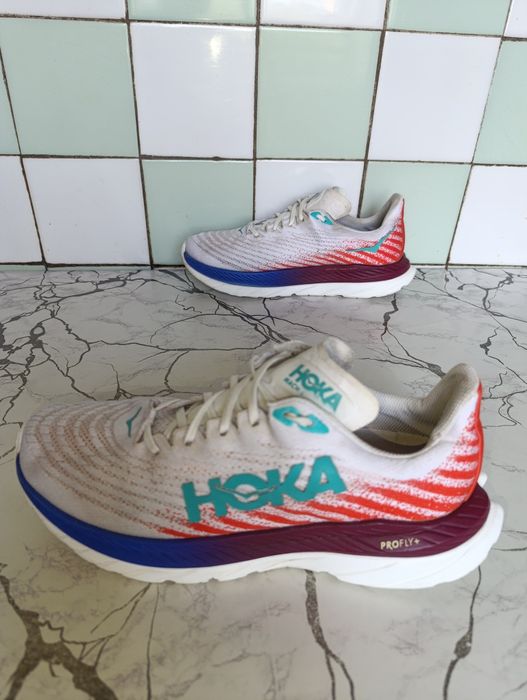 Hoka mach 5 p.44,5 X ultra, carbon, Clifton,