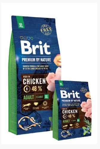 Корм Brit Premium Adult XL для собак гігантських порід 15 кг, курка