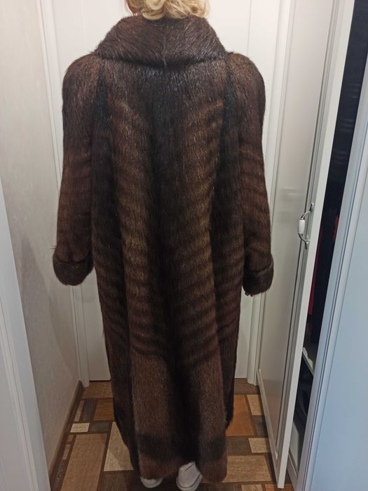 Норкова шуба, довга