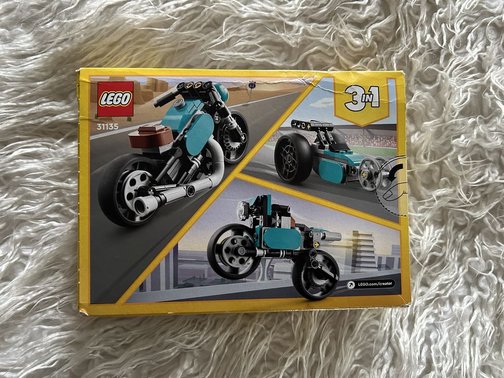 Klocki Lego Motocykl Vintage