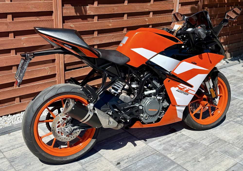KTM RC 125. Pierwsza rejestracja 2020 rok! Przebieg 26 tysiecy.