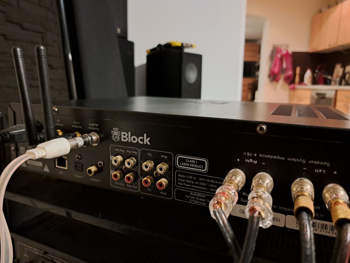Radio internetowe Block CVR 10 HiFi CD Receiver