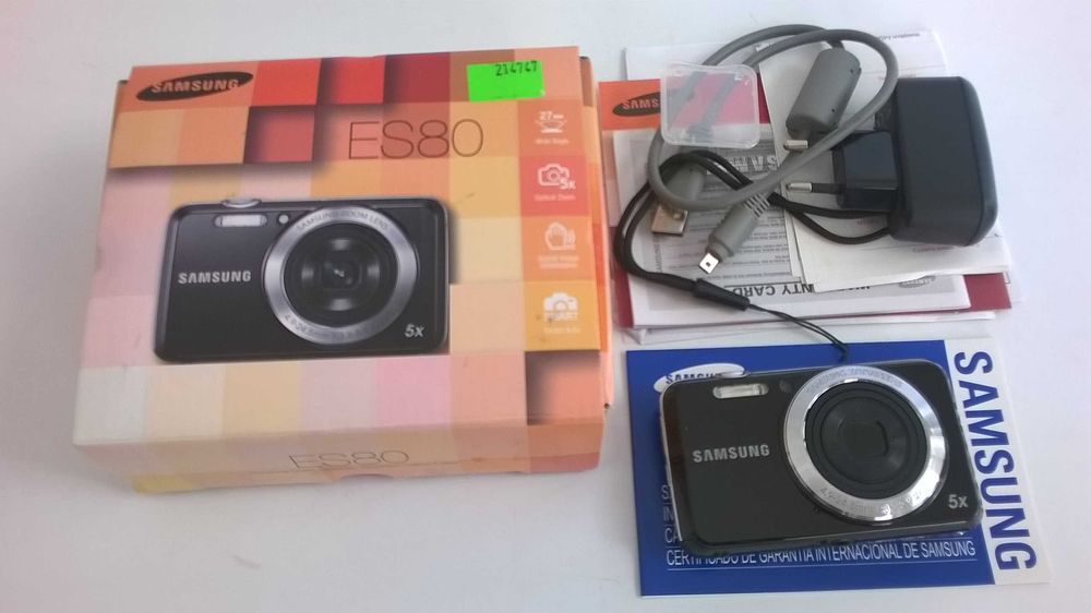 Samsung ES80 Zoom optyczny, Smart auto, 27 mm