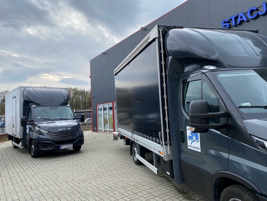 Wynajem Iveco Daily 8EP Plandeka/Winda/Firanka ŚLĄSK