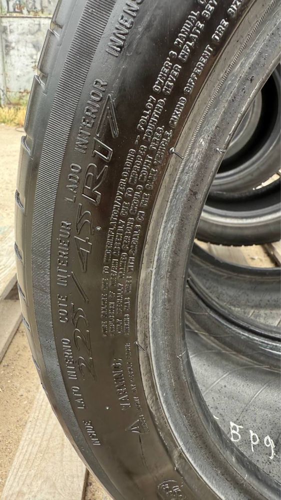 Шины б у 225/45R17 Michelin Primacy 3 лето
