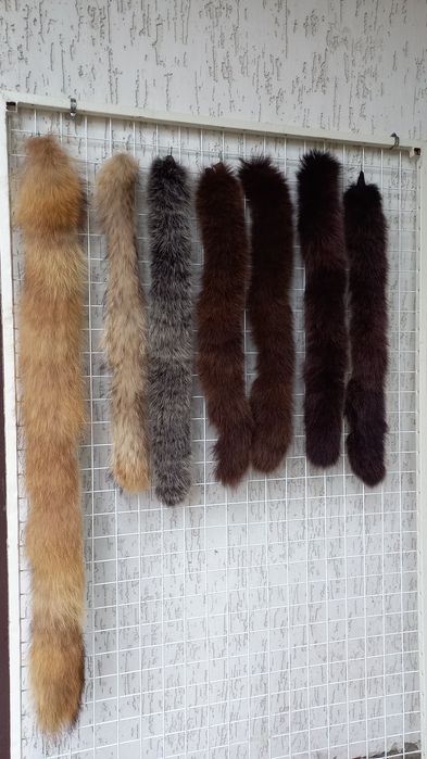 Опушки меховые для отделки одежды