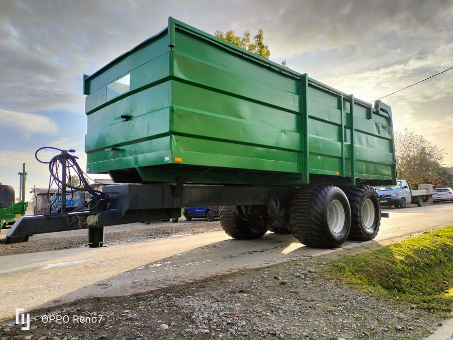 Przyczepa 20t Hvamo skorupowa transport gratis