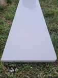 Płyta z konglomeratu 212 x 27 cm White Pearl. Grubość 3 cm.