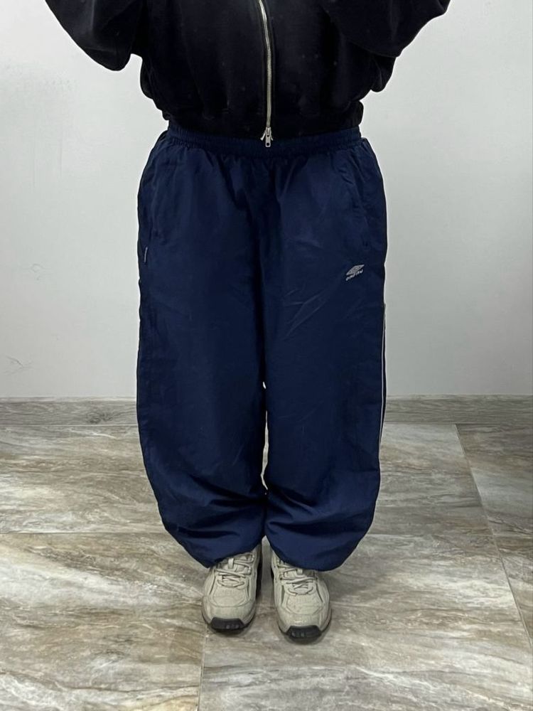 Вінтажні широкі штани Umbro Trackpants Loose baggy широкие штаны умбро