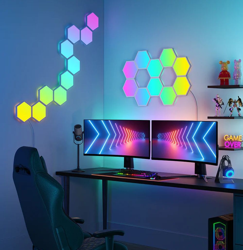 Panele Govee 10 sztuk Glide Hexa rgb