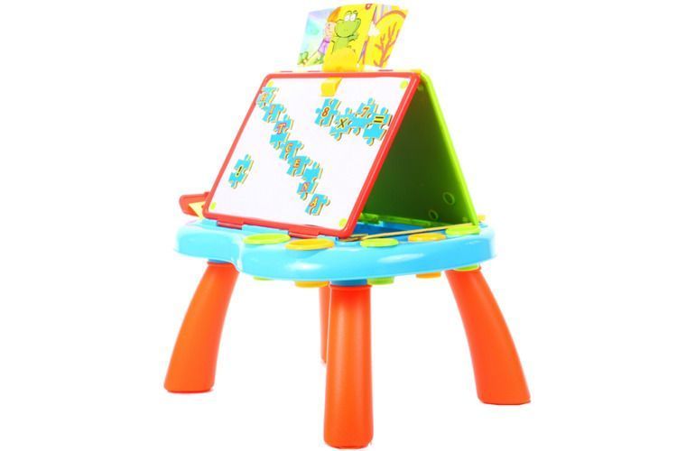 tablica magnetyczna kredowa mazakowa 3w1 stolik
