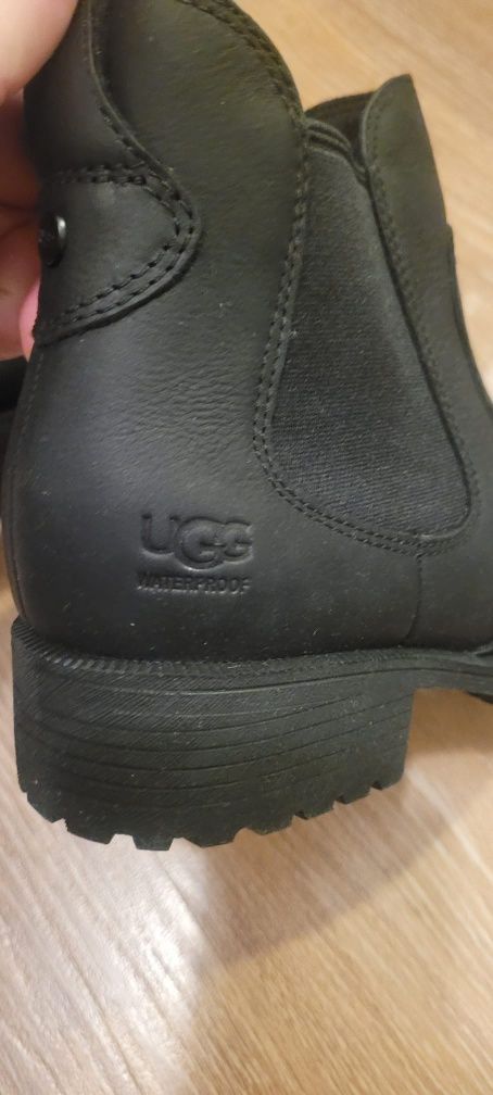 Skórzane sztyblety UGG  r.38 NOWE