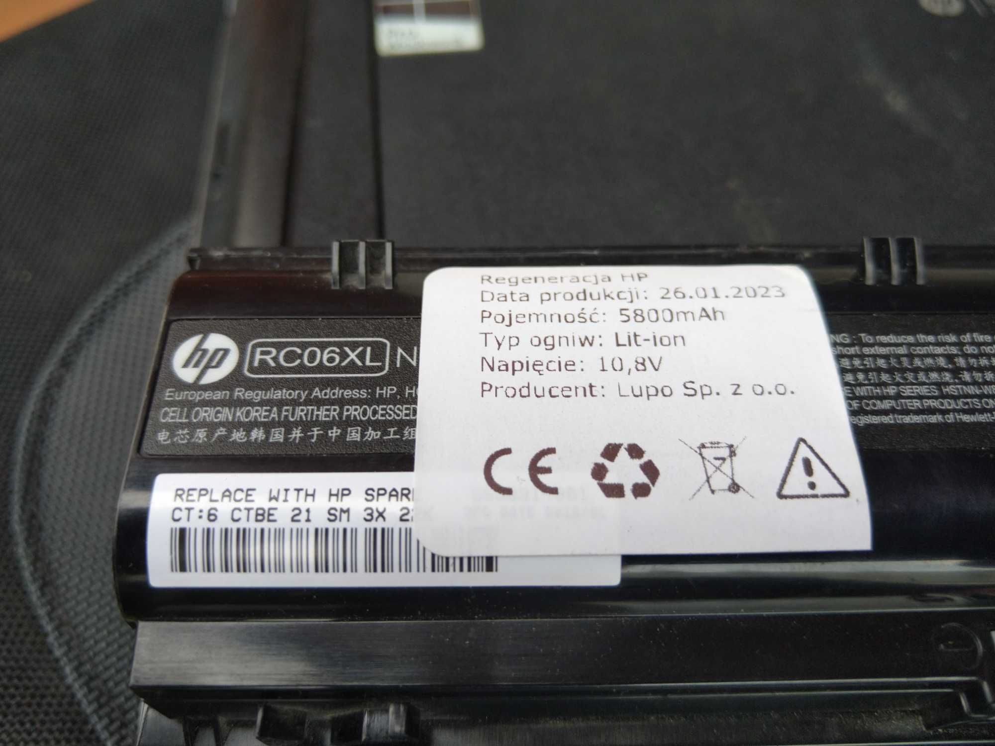 Laptop HP 4340s nowa bateria zasilacz etui