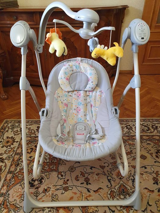 Гойдалка для немовлят, колисальний центр. Детская качеля,  кресло