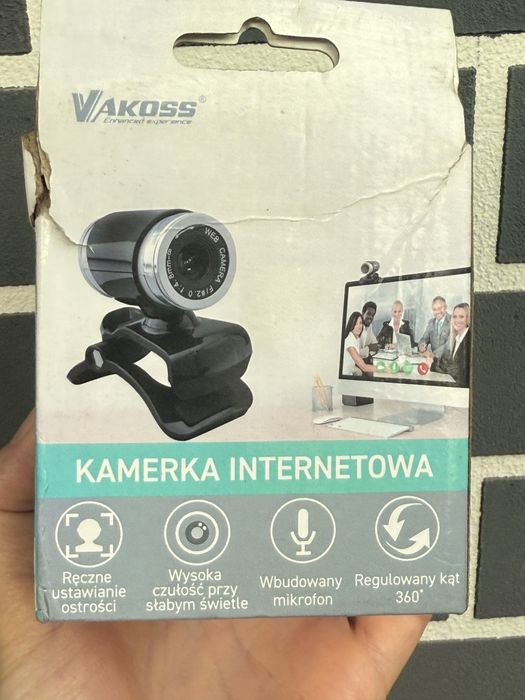Kamera internetowa WEB CAM z mikrofonem USB 2.0