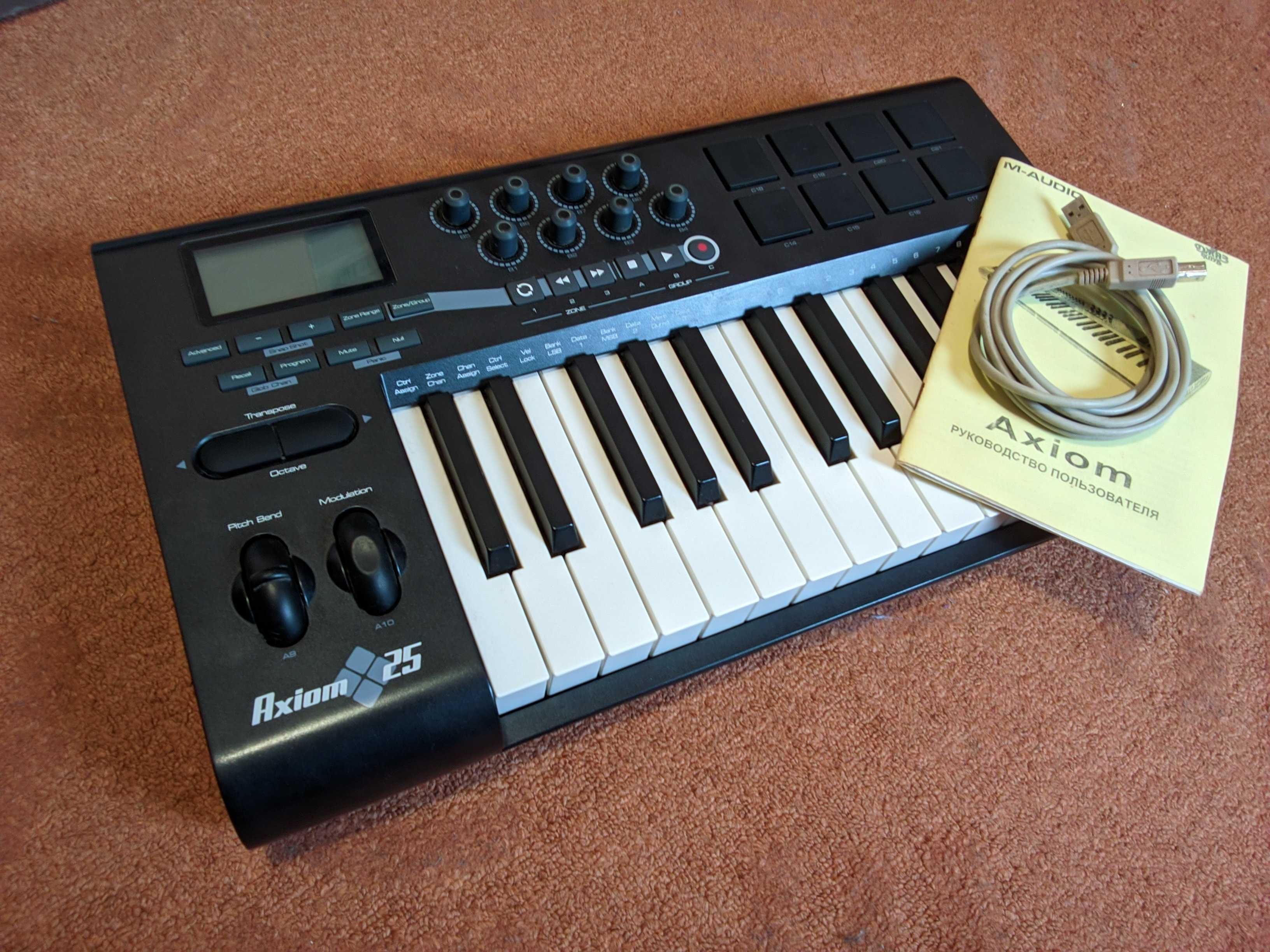 MIDI-клавиатура M-AUDIO Axiom 25