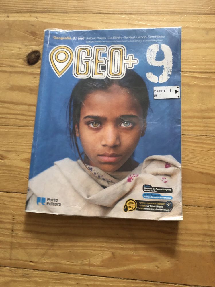 Manual Geografia 9.ºano GEO+9 com caderno de atividades