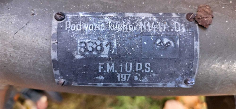 Wojskowa kuchnia polowa WZ 340/60