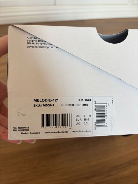 Sandálias Aldo Brancas