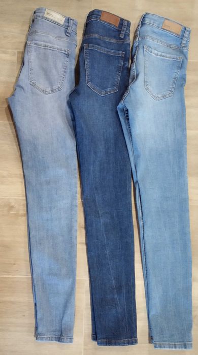 Calças de ganga Bershka NOVAS - tamanho 32 (11/12 anos)