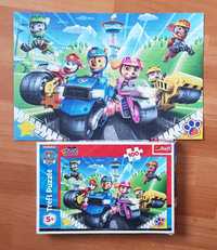 3 zestawy puzzli dla dzieci psi patrol gang słodziaków paw patrol