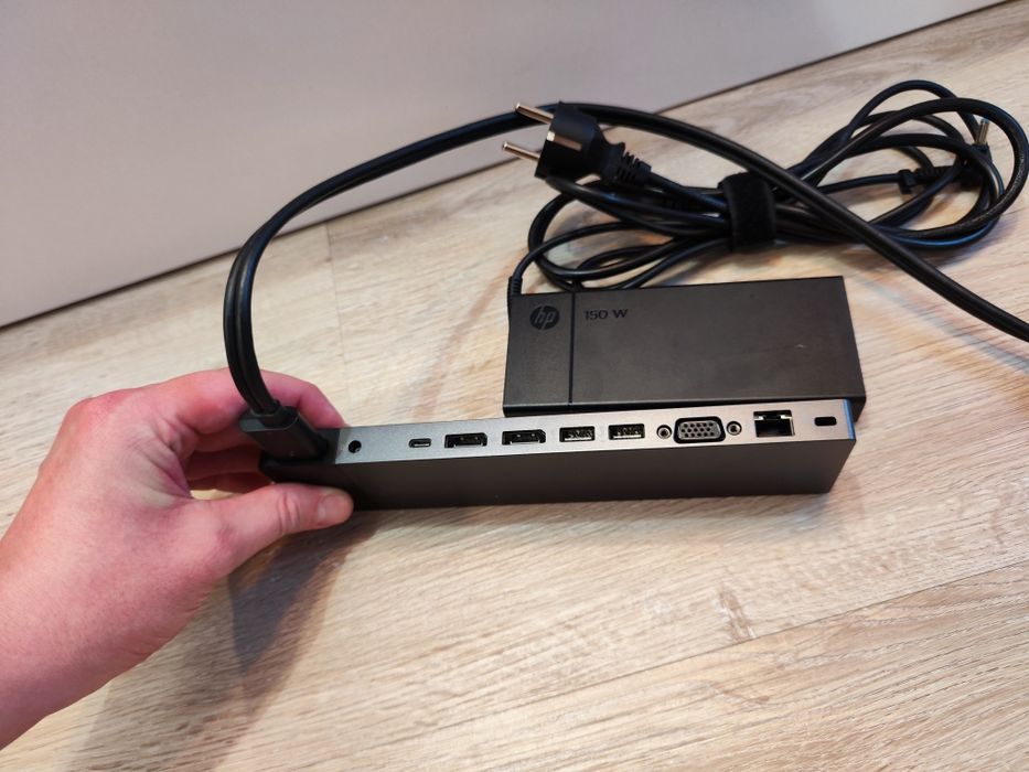 Stacja dokująca HP Elite Zbook Thunderbolt 3 Dock Zasilacz 150W