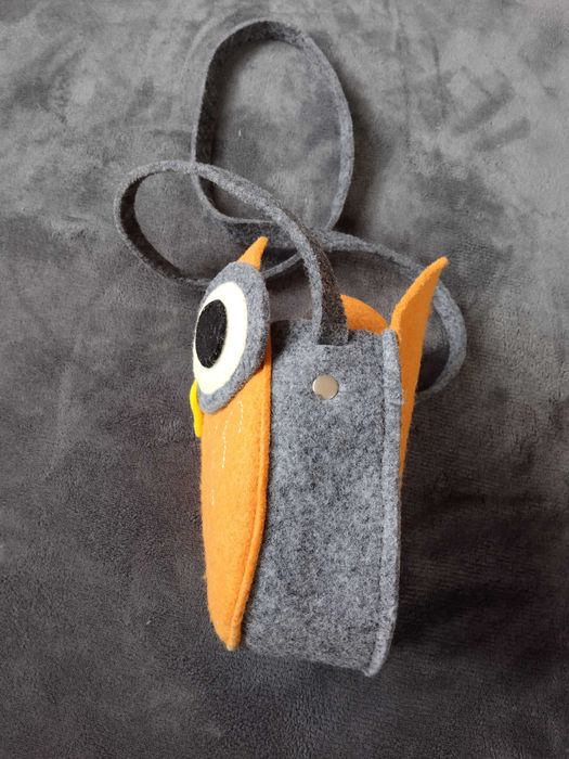 Torebka Sowa. Maskotka. Pluszak.