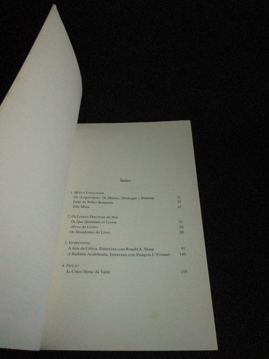 Livro Os Logocratas George Steiner