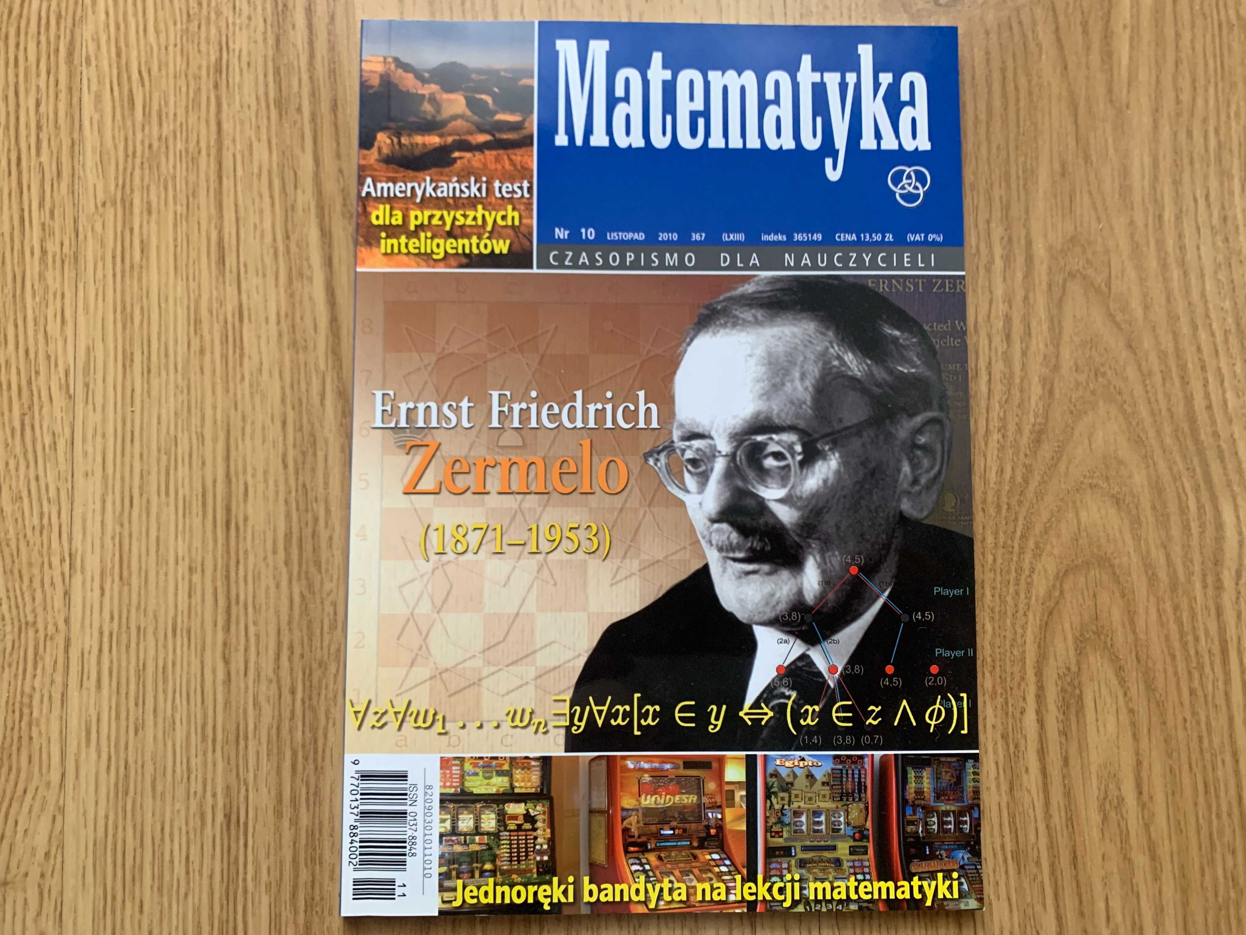 Matematyka Czasopismo dla nauczycieli 10/2010