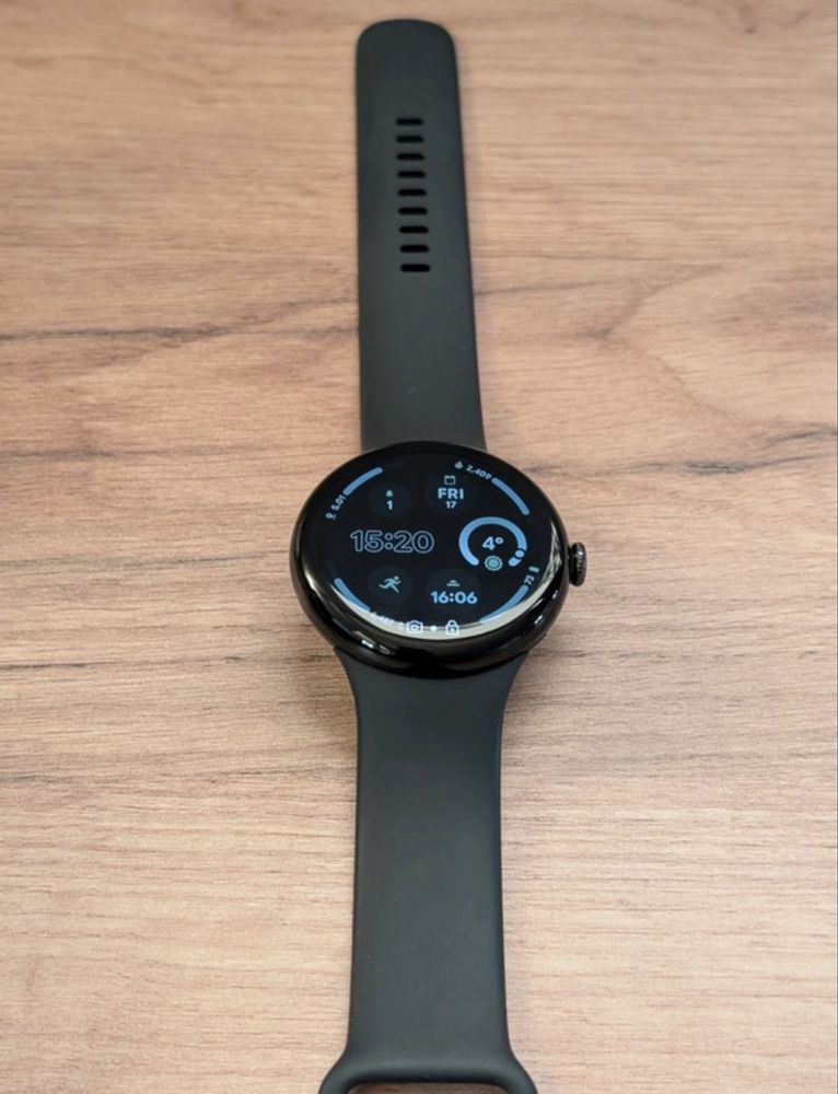 Pixel Watch 3 45mm/Wifi/Obsidian + akcesoria