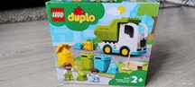 Блоковий конструктор LEGO Duplo Мусоровоз и контейнеры (10945)