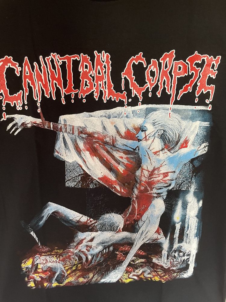 Футболка / рок мерч Cannibal Corpse "Tomb of the Mutilated"