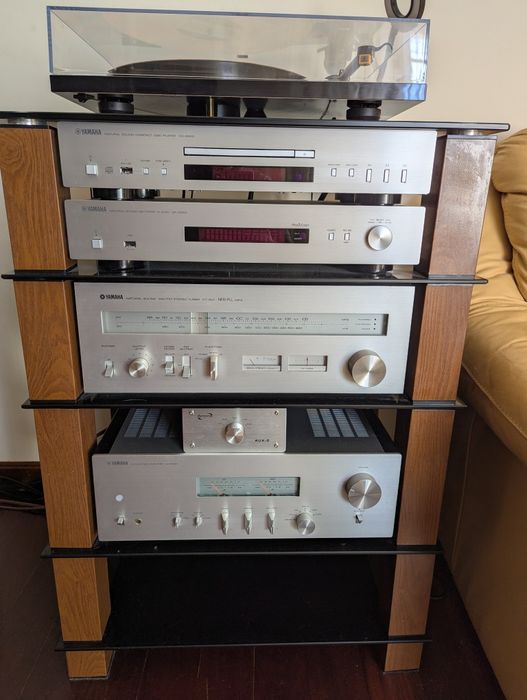 Móvel Hi-fi vidro