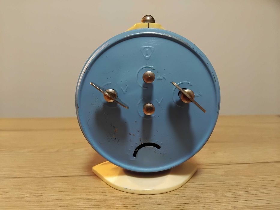 Poltik budzik polski zegar ponad 50 letni sprawny