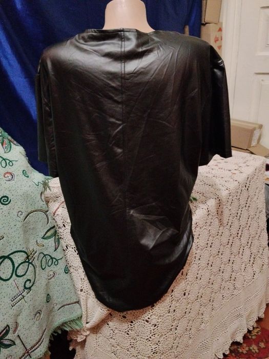 Топ туніка як шкіряна
