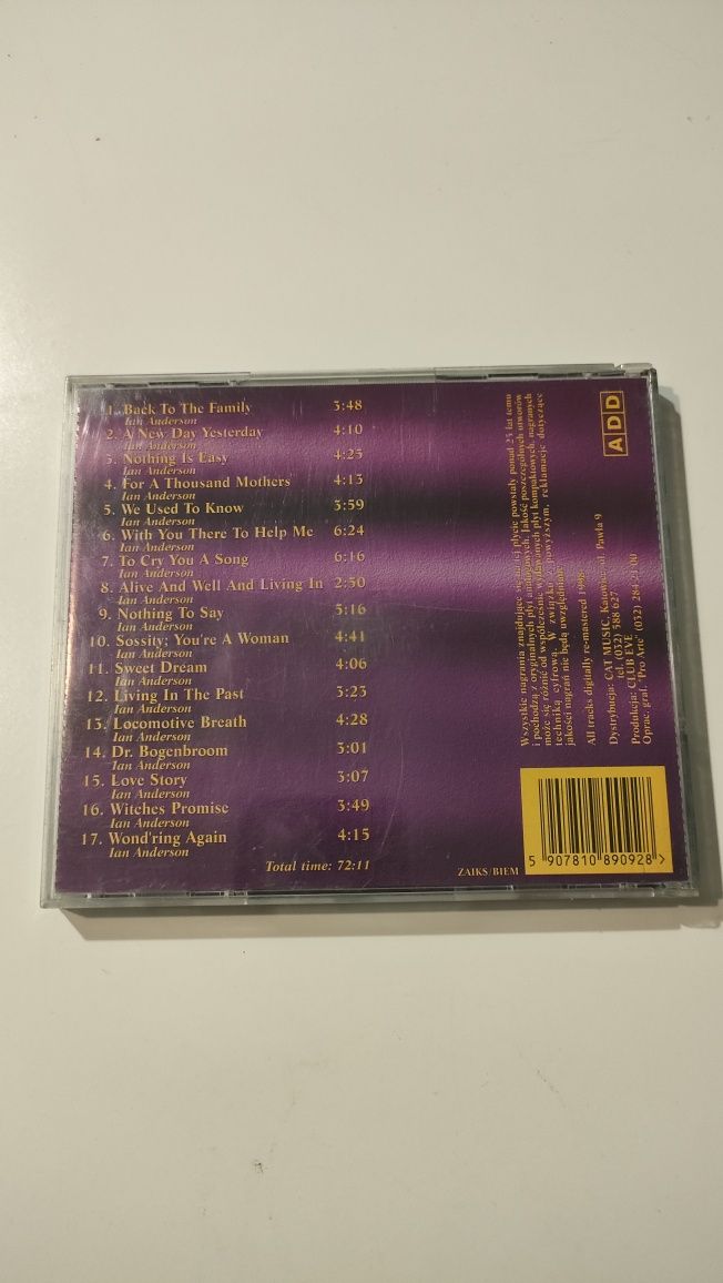 JETHRO TULL The best of. CD
