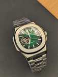 Seiko nauti mod zielona tarcza gradient 41mm szafir