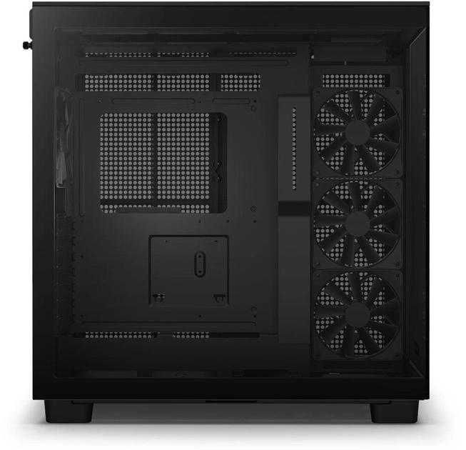 Корпус NZXT H9 Flow Edition ATX Mid Tower  All Black/Matte White