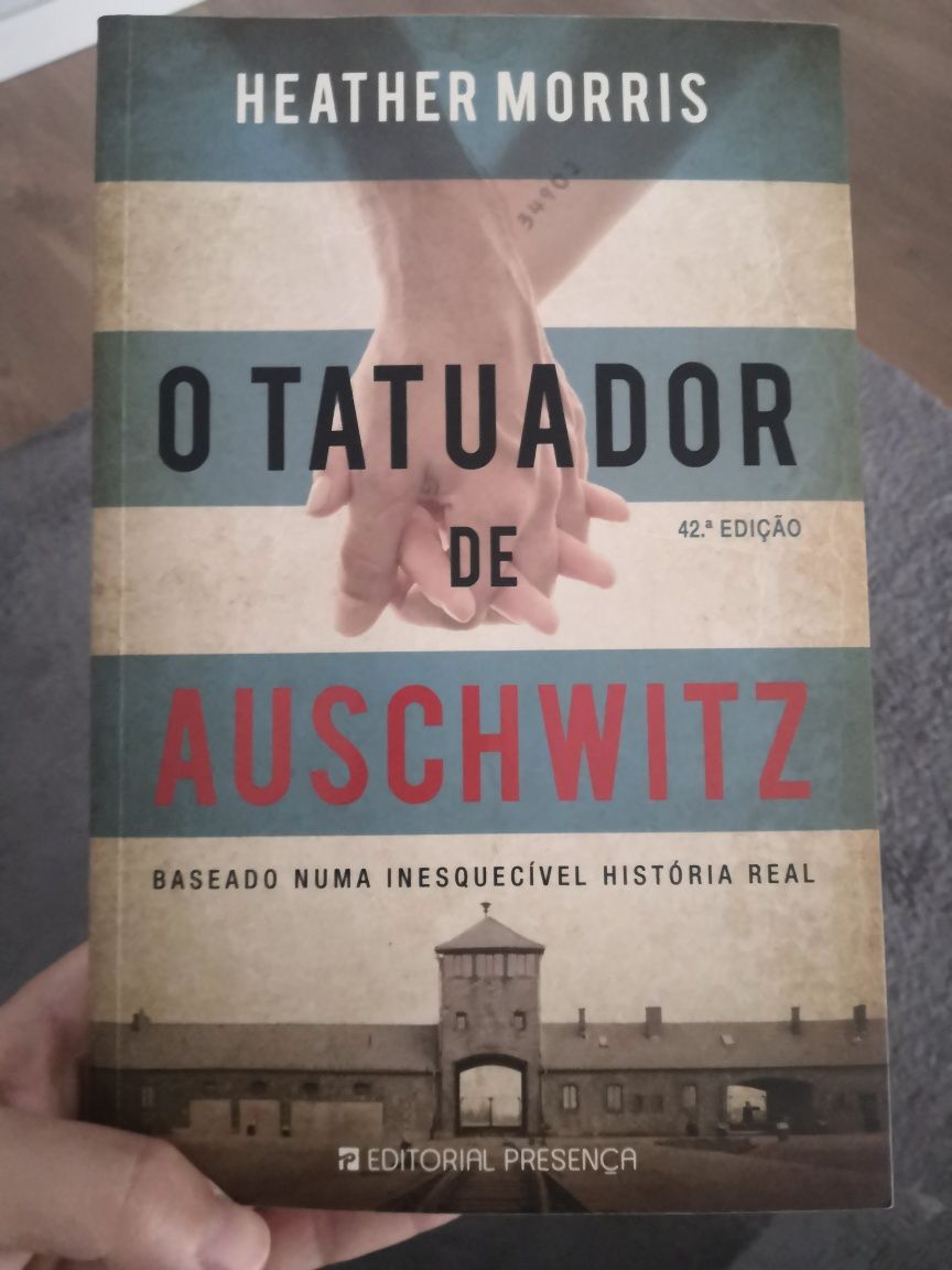 Livro de Heather Morris - O tatuador de Auschwitz